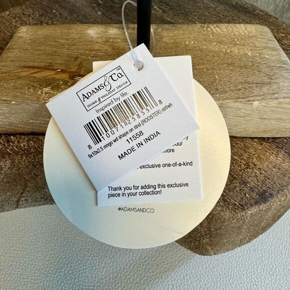 Rustic Wood Chicken Fruit Summer Home Decor FAST SHIP NEW - Picture 5 of 8